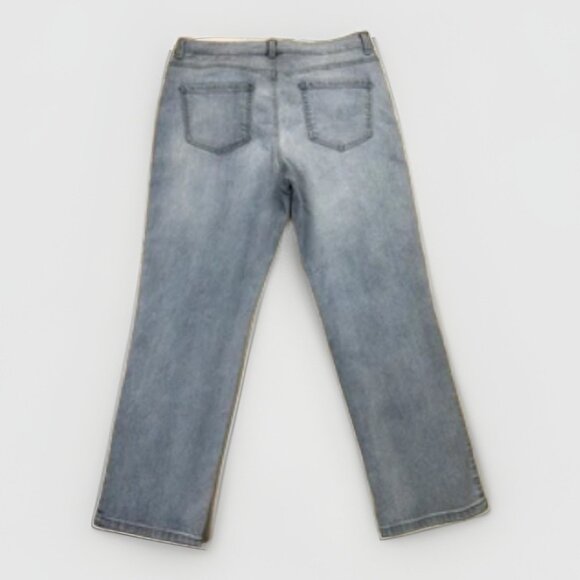 Gloria Vanderbilt Women' Amanda Jeans Size 16S Light Wash Denim - Picture 16 of 16